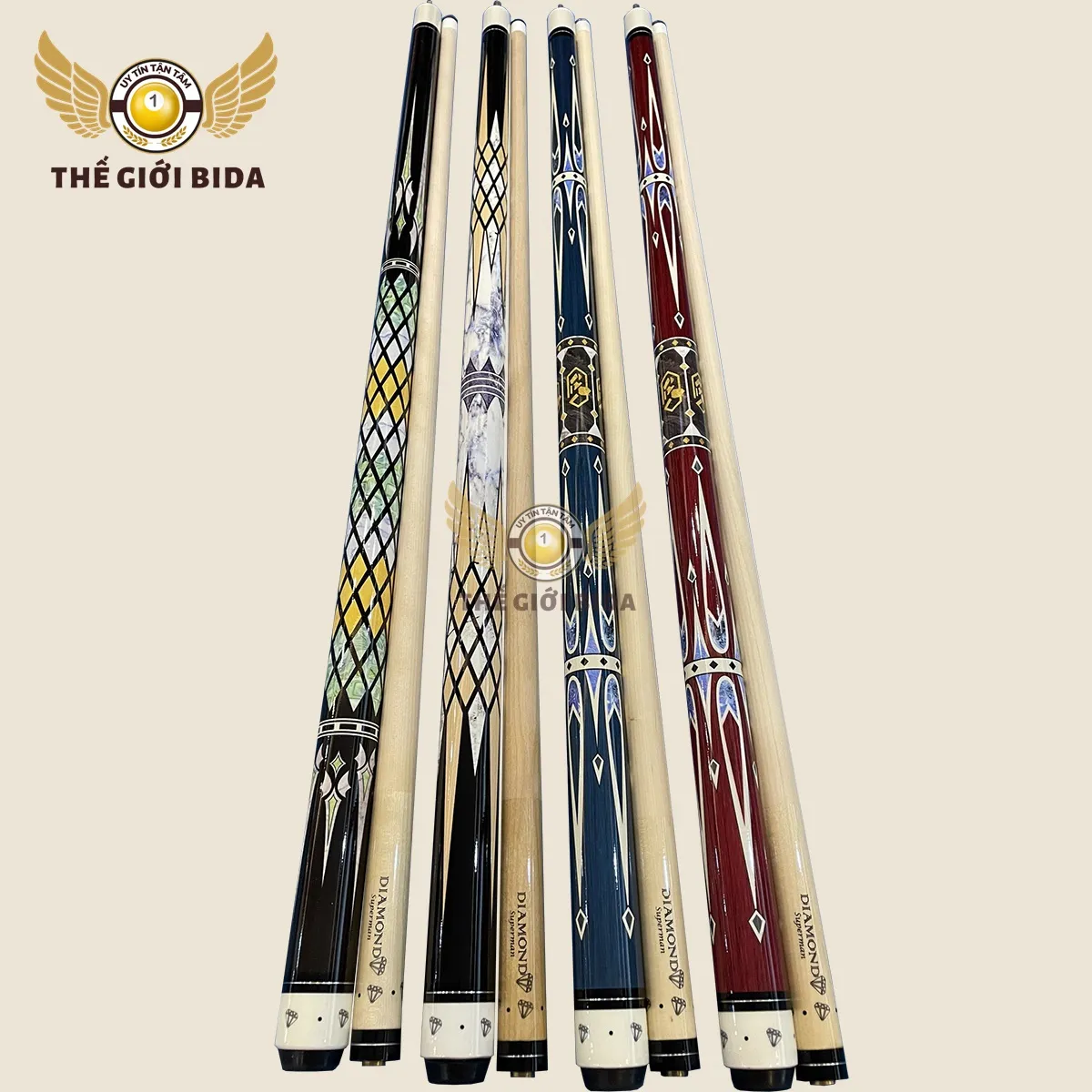 Cơ bida diamond 3